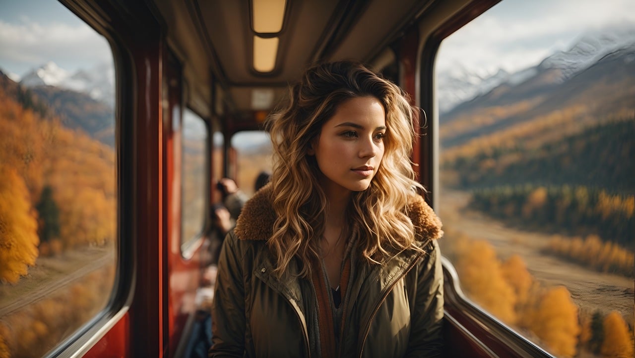 ai generated, woman, train-8348897.jpg
